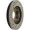 Centric Parts Sport Drilled/Slotted Brake Rotor, 127.62025L 127.62025L - alternate 4